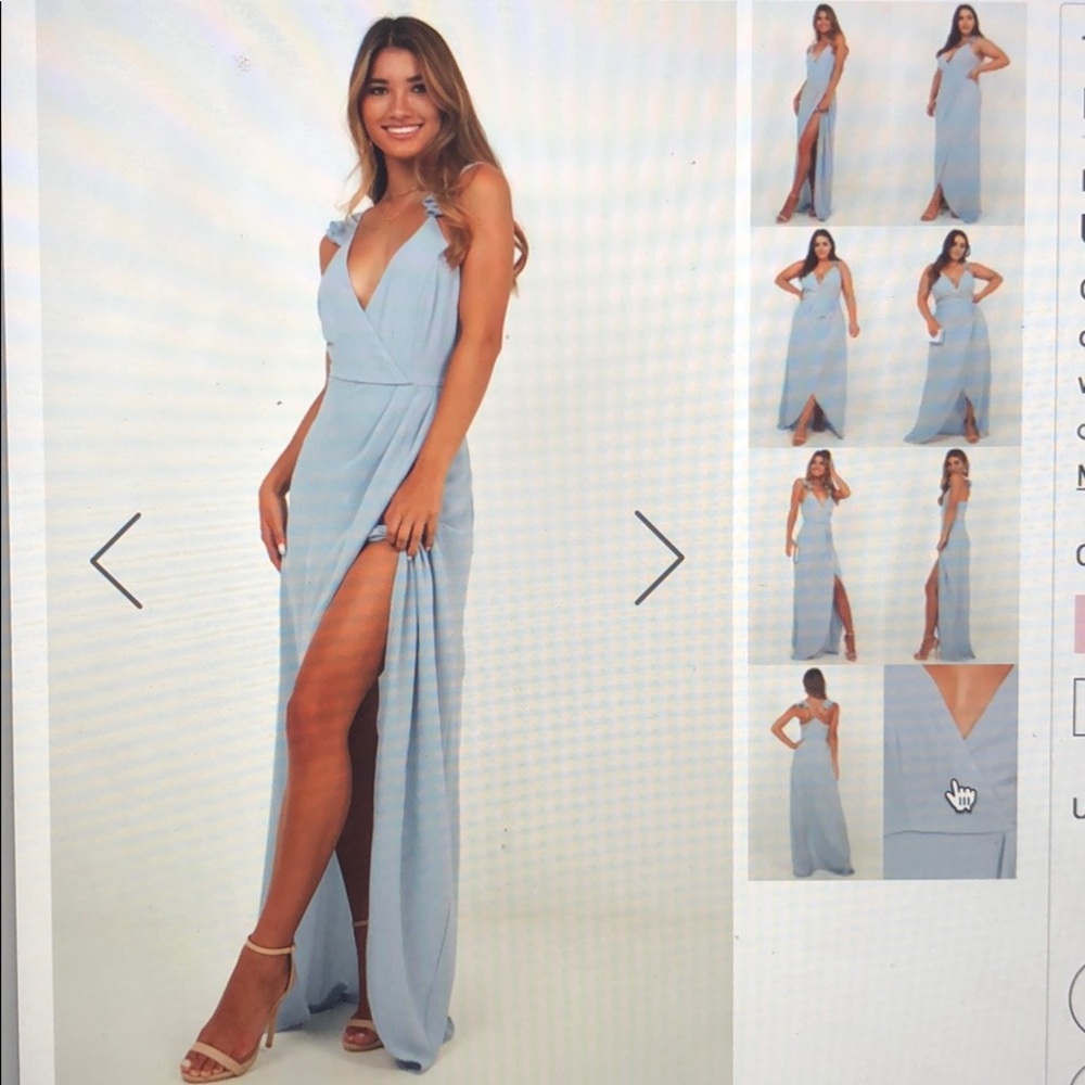 Trust Nobody Dress In Blue